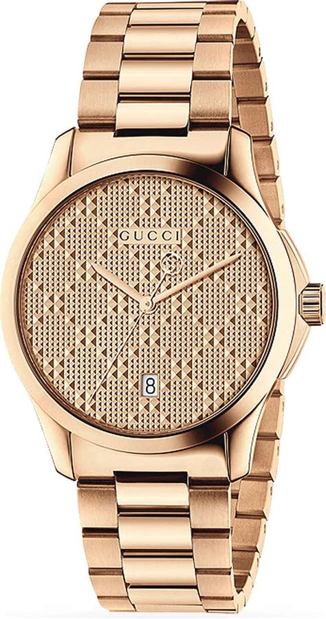 gucci g timeless watch ss rose gold|gucci g timeless watch price.